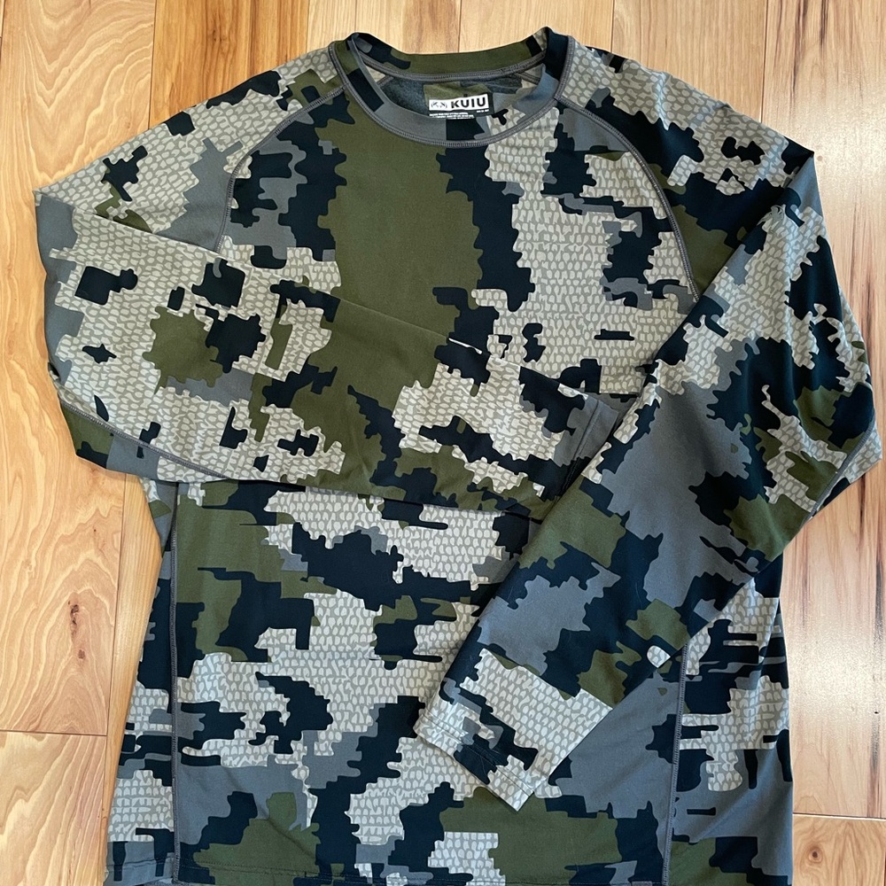 KUIU Camo Long Sleeve Dryfit Shirt
